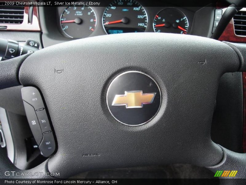 Silver Ice Metallic / Ebony 2009 Chevrolet Impala LT