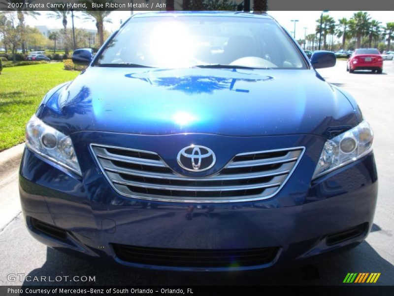 Blue Ribbon Metallic / Ash 2007 Toyota Camry Hybrid