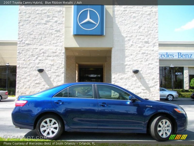 Blue Ribbon Metallic / Ash 2007 Toyota Camry Hybrid