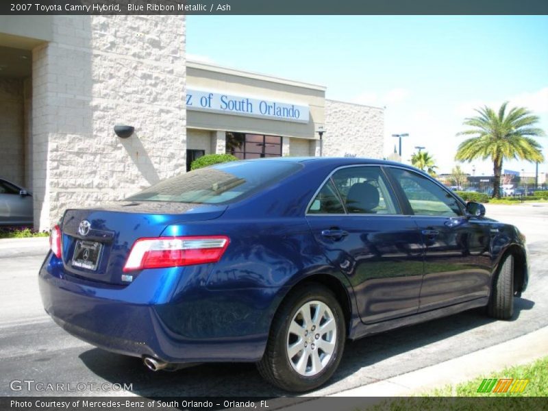 Blue Ribbon Metallic / Ash 2007 Toyota Camry Hybrid