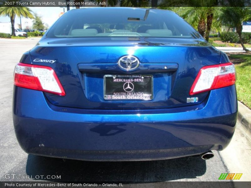 Blue Ribbon Metallic / Ash 2007 Toyota Camry Hybrid