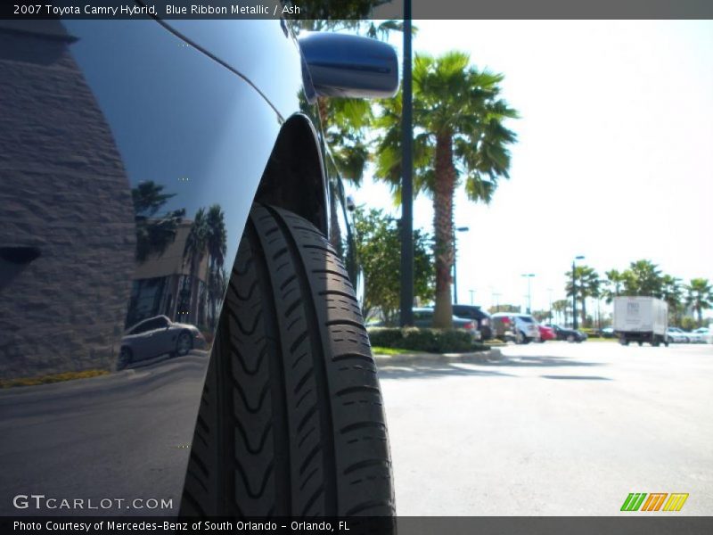 Blue Ribbon Metallic / Ash 2007 Toyota Camry Hybrid