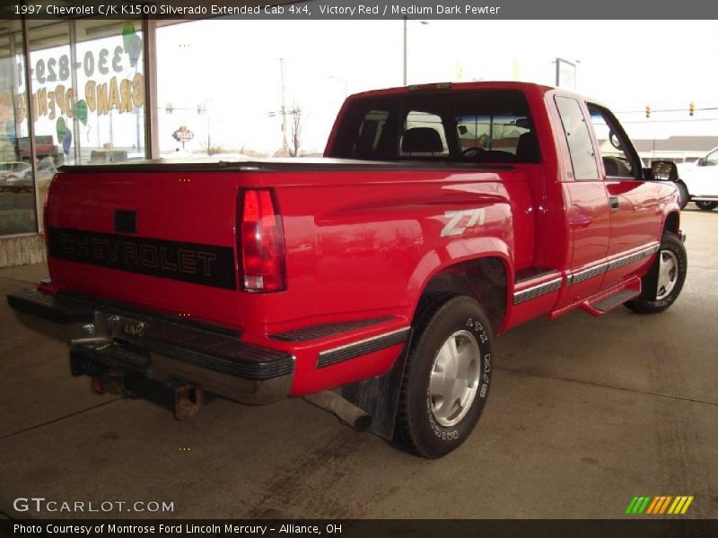 Victory Red / Medium Dark Pewter 1997 Chevrolet C/K K1500 Silverado Extended Cab 4x4