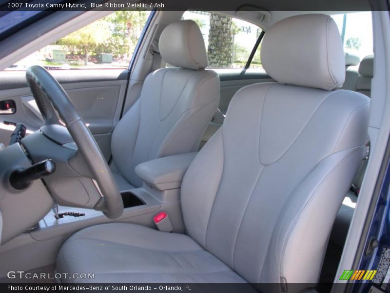 Blue Ribbon Metallic / Ash 2007 Toyota Camry Hybrid