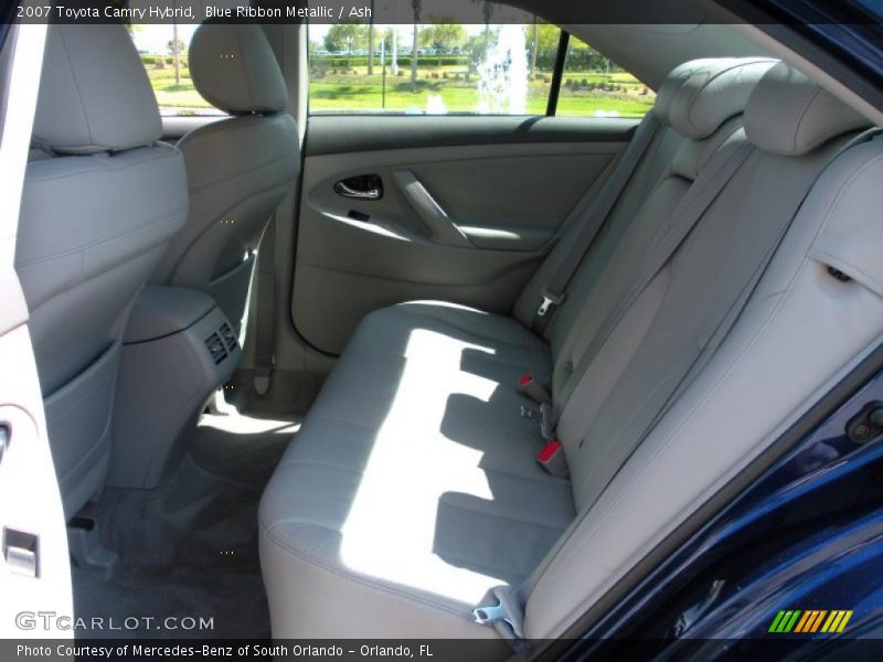 Blue Ribbon Metallic / Ash 2007 Toyota Camry Hybrid