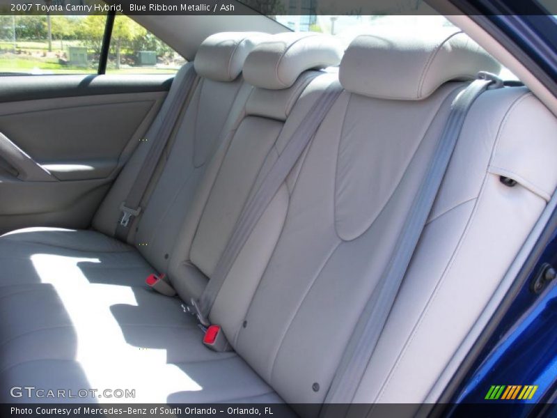 Blue Ribbon Metallic / Ash 2007 Toyota Camry Hybrid