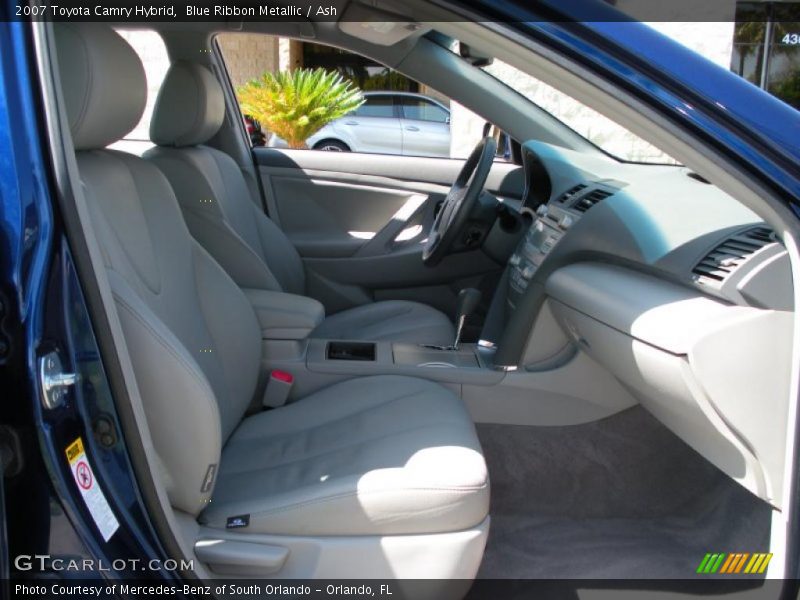 Blue Ribbon Metallic / Ash 2007 Toyota Camry Hybrid