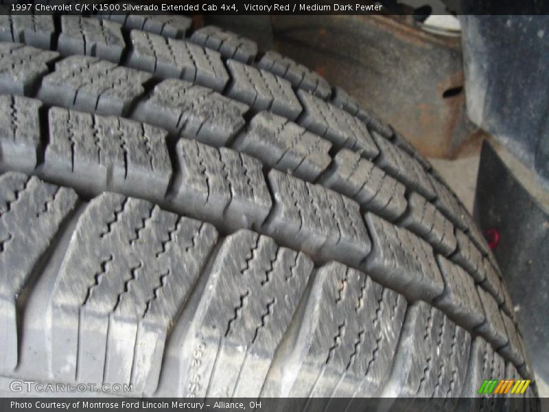 Victory Red / Medium Dark Pewter 1997 Chevrolet C/K K1500 Silverado Extended Cab 4x4