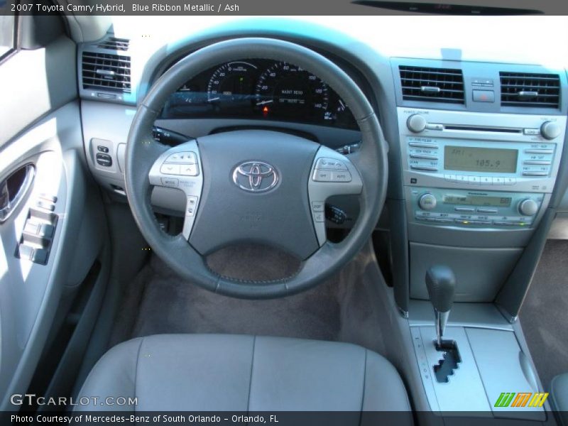 Blue Ribbon Metallic / Ash 2007 Toyota Camry Hybrid