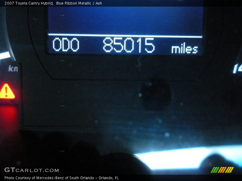 Blue Ribbon Metallic / Ash 2007 Toyota Camry Hybrid