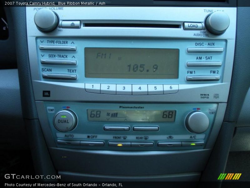 Blue Ribbon Metallic / Ash 2007 Toyota Camry Hybrid