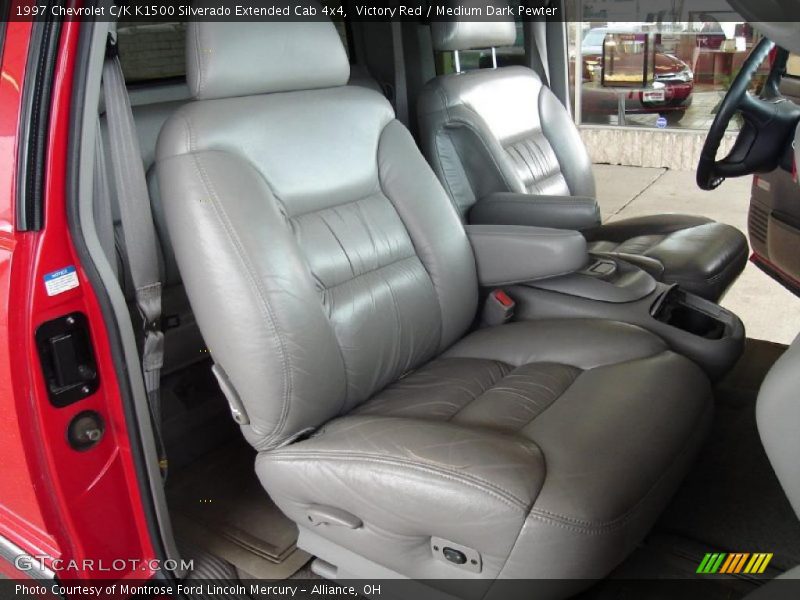 Victory Red / Medium Dark Pewter 1997 Chevrolet C/K K1500 Silverado Extended Cab 4x4