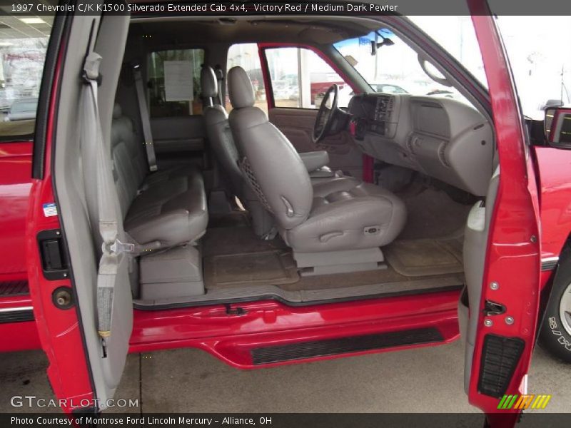 Victory Red / Medium Dark Pewter 1997 Chevrolet C/K K1500 Silverado Extended Cab 4x4