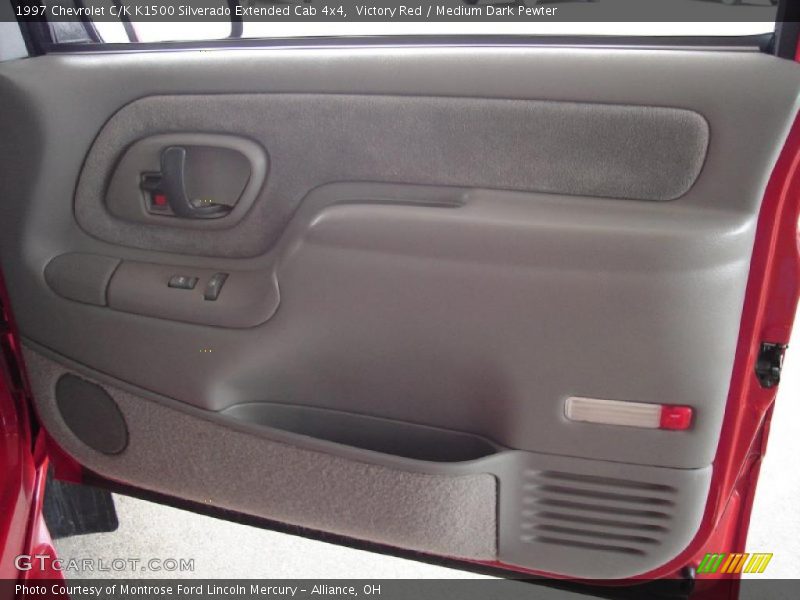 Victory Red / Medium Dark Pewter 1997 Chevrolet C/K K1500 Silverado Extended Cab 4x4