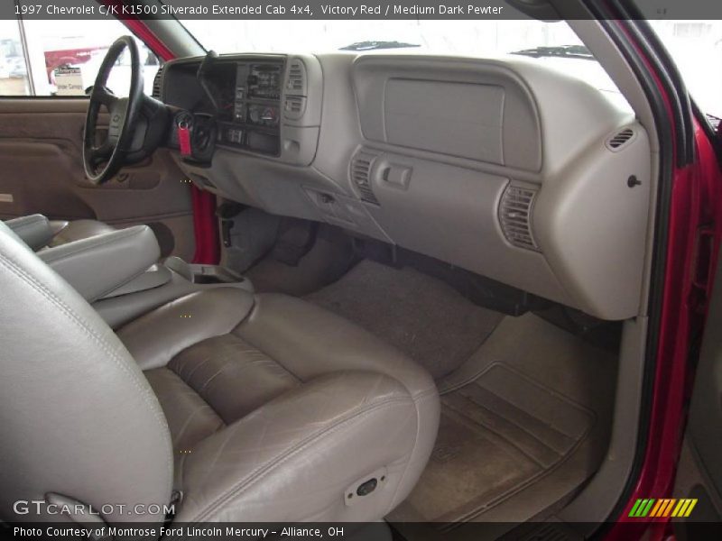 Victory Red / Medium Dark Pewter 1997 Chevrolet C/K K1500 Silverado Extended Cab 4x4