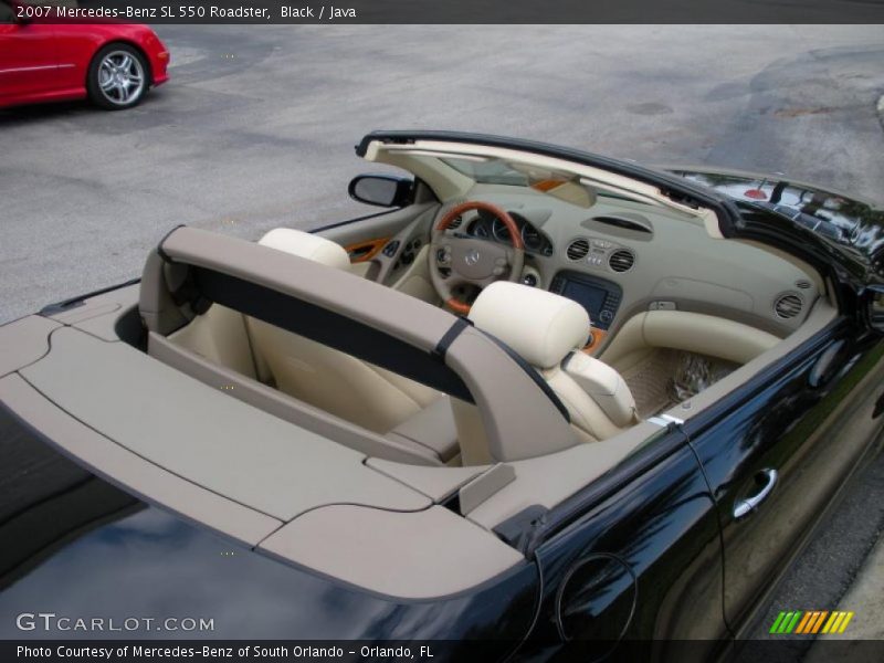 Black / Java 2007 Mercedes-Benz SL 550 Roadster