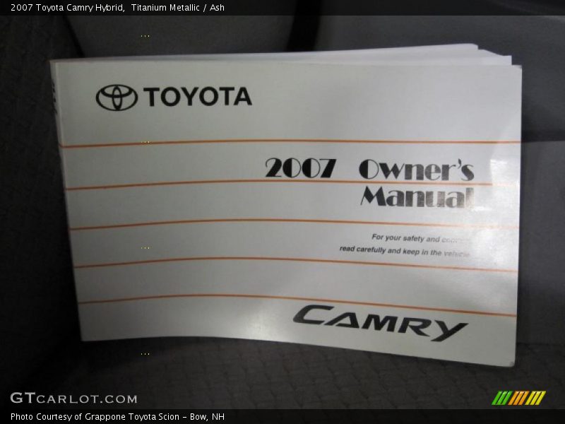 Titanium Metallic / Ash 2007 Toyota Camry Hybrid