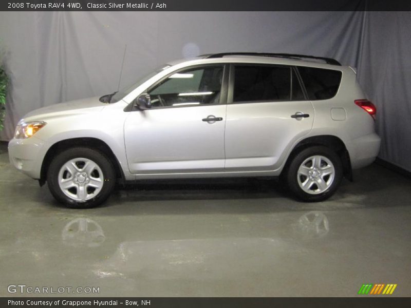 Classic Silver Metallic / Ash 2008 Toyota RAV4 4WD