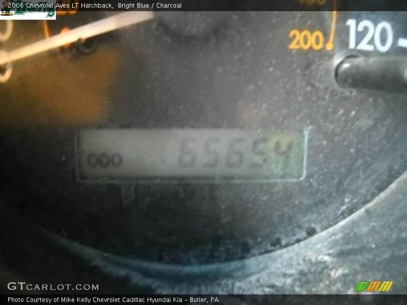 Bright Blue / Charcoal 2006 Chevrolet Aveo LT Hatchback