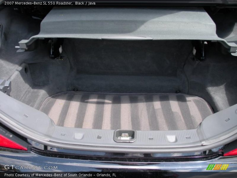 Black / Java 2007 Mercedes-Benz SL 550 Roadster