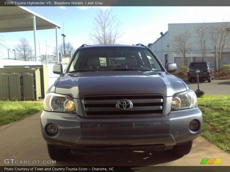 Bluestone Metallic / Ash Gray 2006 Toyota Highlander V6