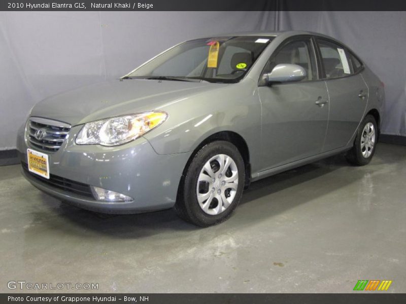Natural Khaki / Beige 2010 Hyundai Elantra GLS
