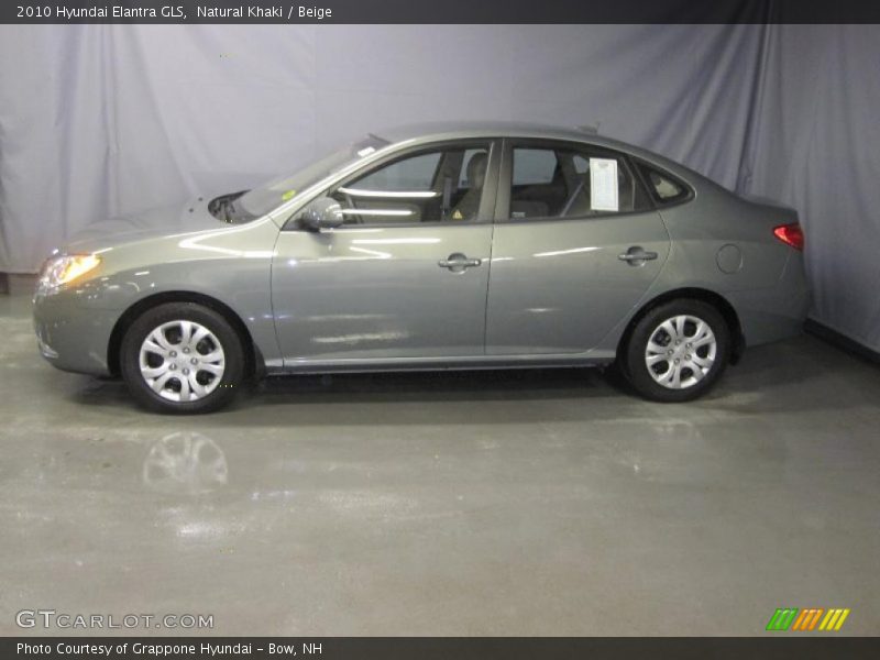 Natural Khaki / Beige 2010 Hyundai Elantra GLS