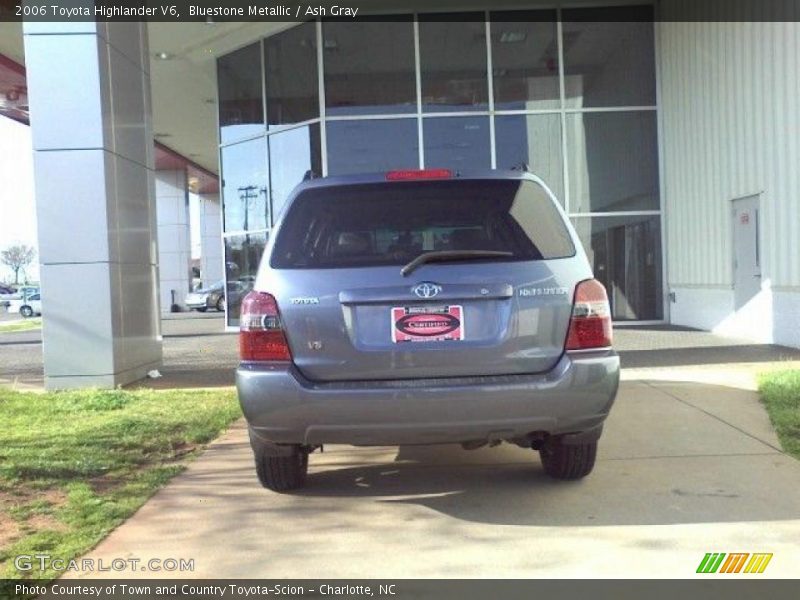 Bluestone Metallic / Ash Gray 2006 Toyota Highlander V6