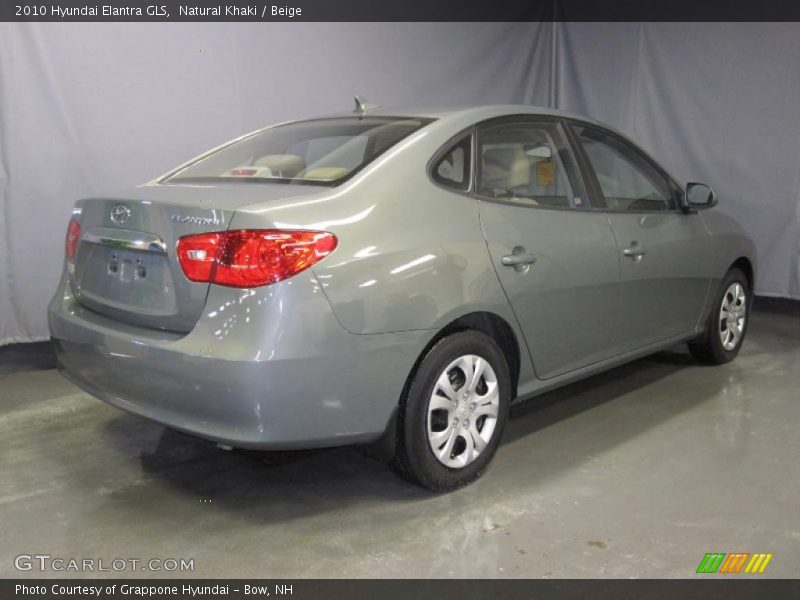 Natural Khaki / Beige 2010 Hyundai Elantra GLS