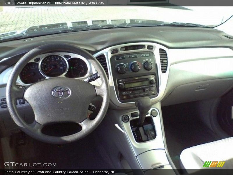 Bluestone Metallic / Ash Gray 2006 Toyota Highlander V6