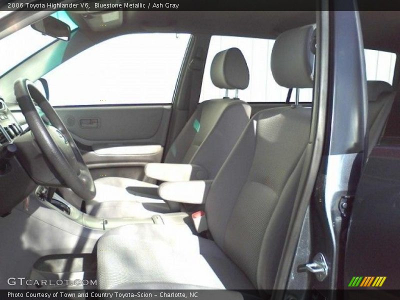 Bluestone Metallic / Ash Gray 2006 Toyota Highlander V6