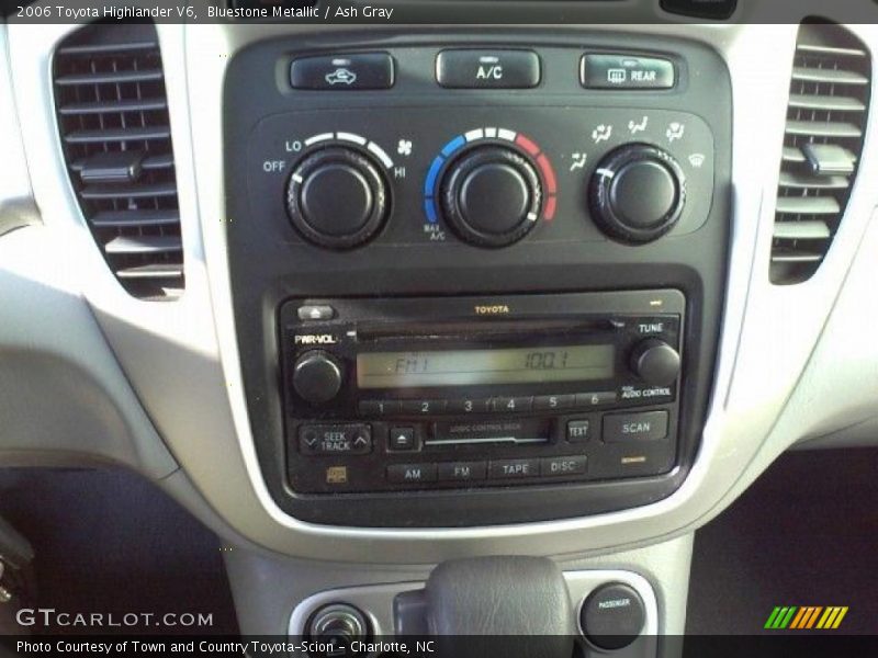 Bluestone Metallic / Ash Gray 2006 Toyota Highlander V6