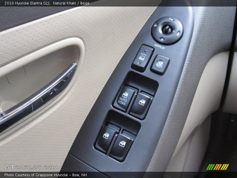 Natural Khaki / Beige 2010 Hyundai Elantra GLS