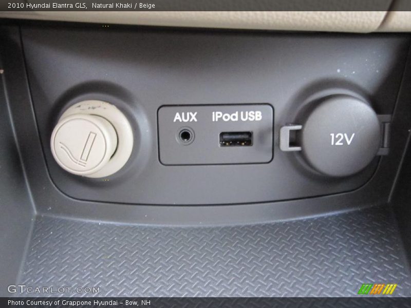 Natural Khaki / Beige 2010 Hyundai Elantra GLS