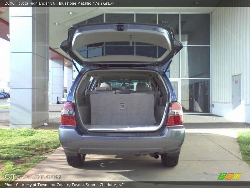 Bluestone Metallic / Ash Gray 2006 Toyota Highlander V6