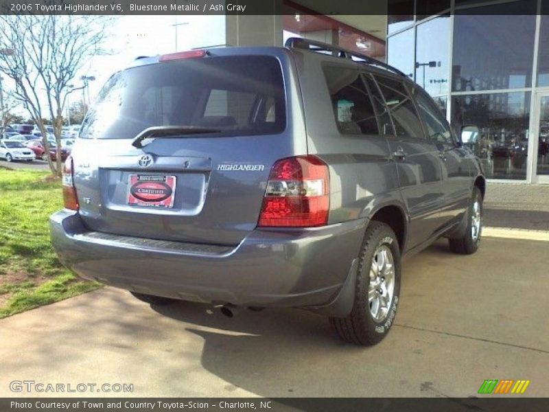 Bluestone Metallic / Ash Gray 2006 Toyota Highlander V6