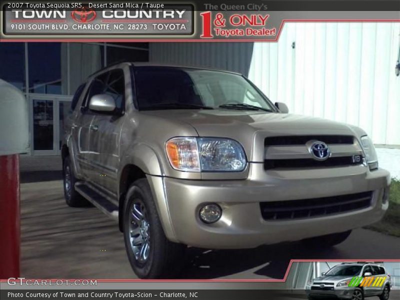 Desert Sand Mica / Taupe 2007 Toyota Sequoia SR5