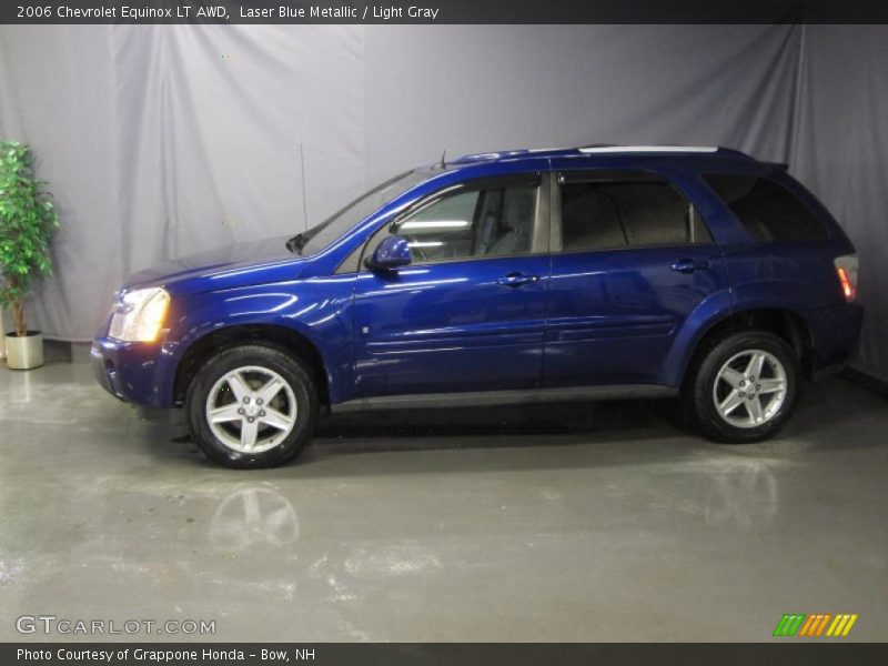 Laser Blue Metallic / Light Gray 2006 Chevrolet Equinox LT AWD