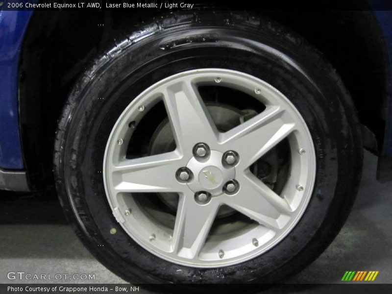 Laser Blue Metallic / Light Gray 2006 Chevrolet Equinox LT AWD