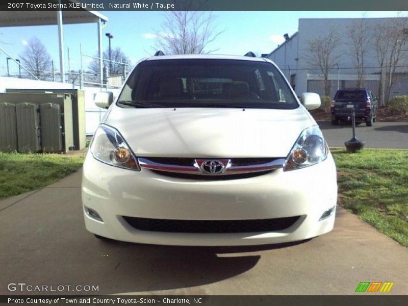Natural White / Taupe 2007 Toyota Sienna XLE Limited