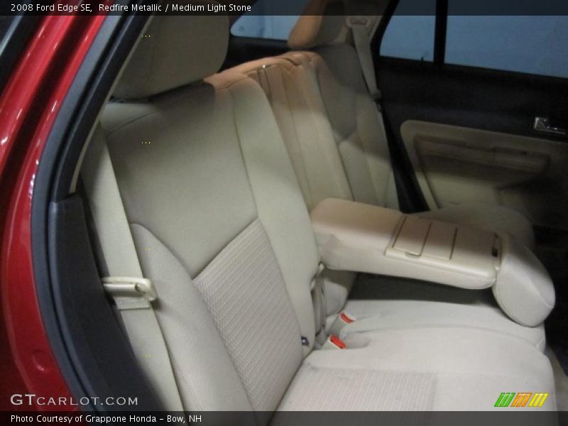 Redfire Metallic / Medium Light Stone 2008 Ford Edge SE