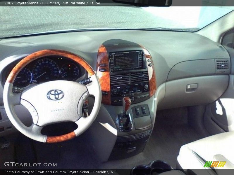 Natural White / Taupe 2007 Toyota Sienna XLE Limited