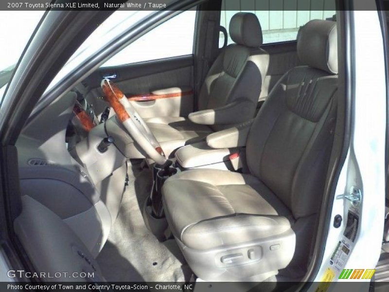 Natural White / Taupe 2007 Toyota Sienna XLE Limited