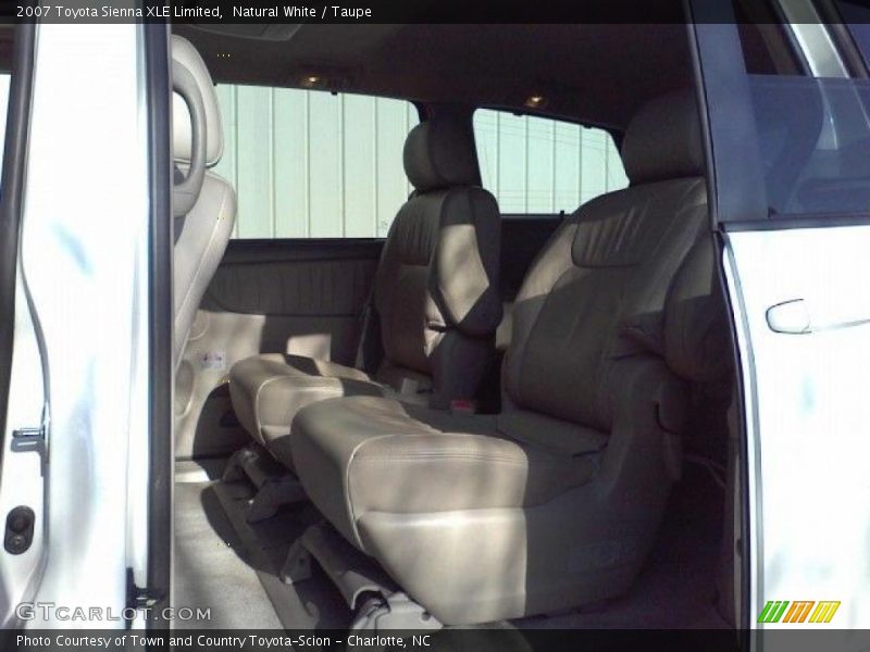 Natural White / Taupe 2007 Toyota Sienna XLE Limited