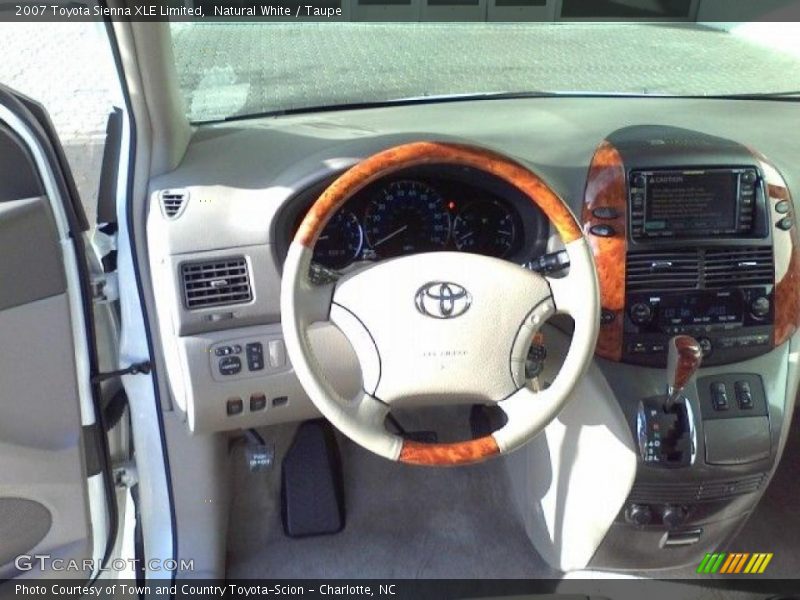 Natural White / Taupe 2007 Toyota Sienna XLE Limited