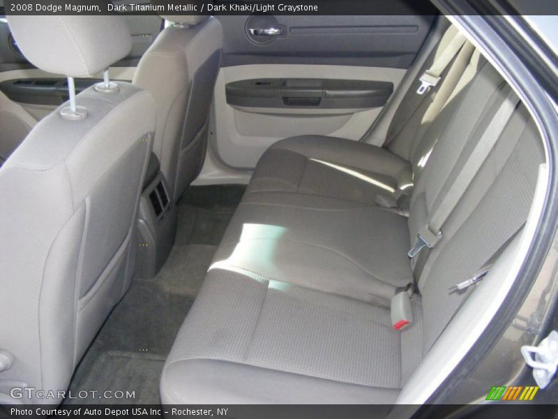Dark Titanium Metallic / Dark Khaki/Light Graystone 2008 Dodge Magnum