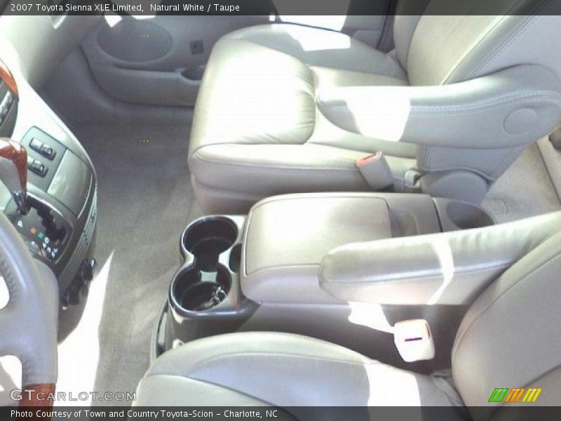 Natural White / Taupe 2007 Toyota Sienna XLE Limited
