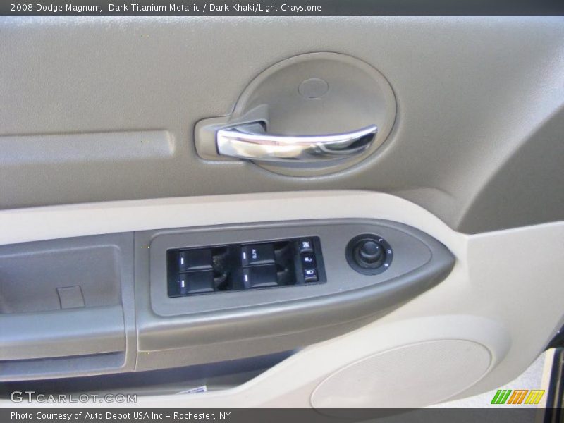 Dark Titanium Metallic / Dark Khaki/Light Graystone 2008 Dodge Magnum