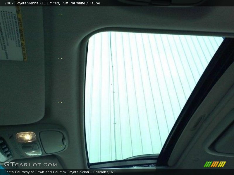 Natural White / Taupe 2007 Toyota Sienna XLE Limited