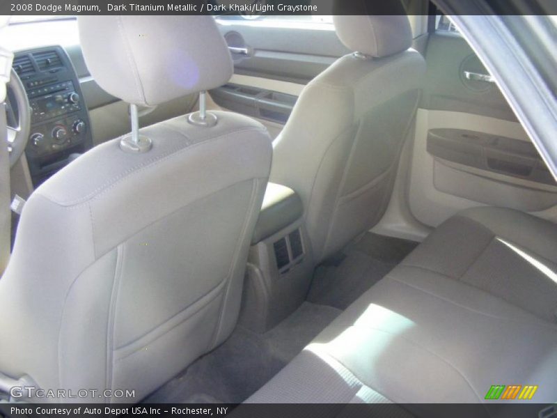 Dark Titanium Metallic / Dark Khaki/Light Graystone 2008 Dodge Magnum
